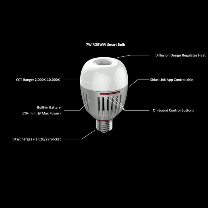 Aputure Accent B7C 7W RGBWW Smart Bulb