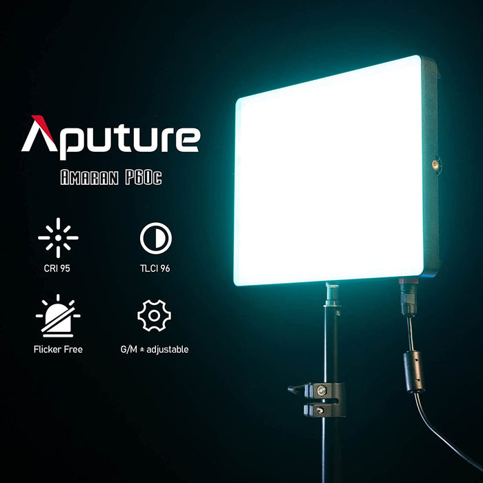 Aputure Amaran P60c 3-Light-Kit