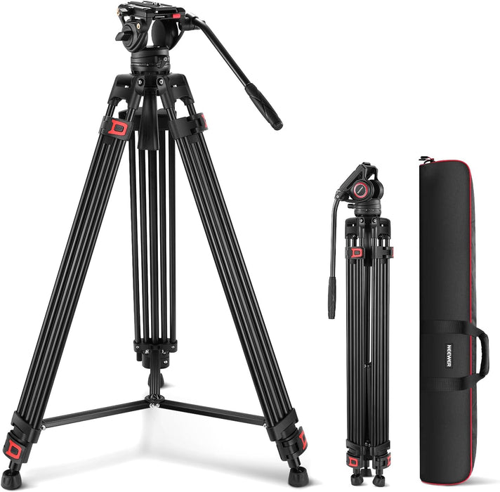 NEEWER TP74 189cm Pro video tripod with fluid head