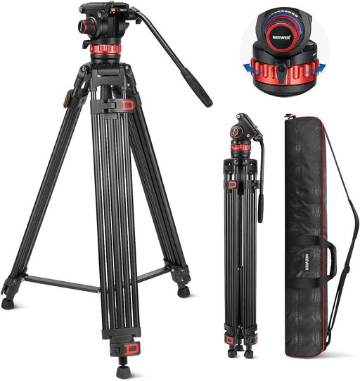 NEEWER TP75 188cm Pro Videostativ mit Fluidkopf