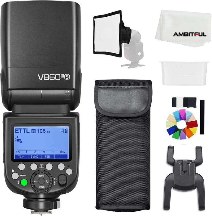 Godox V860 III KIT - TTL, HSS, 2.4 GHz GN60 Blitzgerät