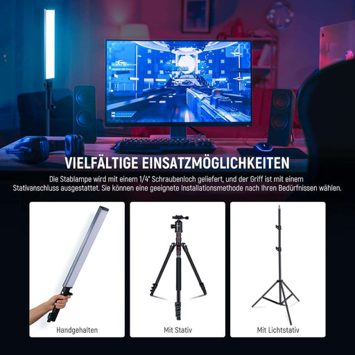 NEEWER BH-30S RGB Lichtstab mit 2,4G/APP Steuerung