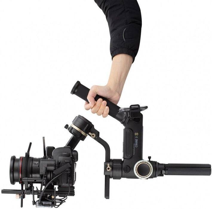 Zhiyun Crane 3S Pro - Stabilizzatore cardanico a 3 assi con ampio pacchetto di accessori